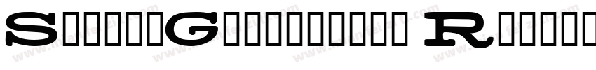 StereoGothic-650 Reg字体转换